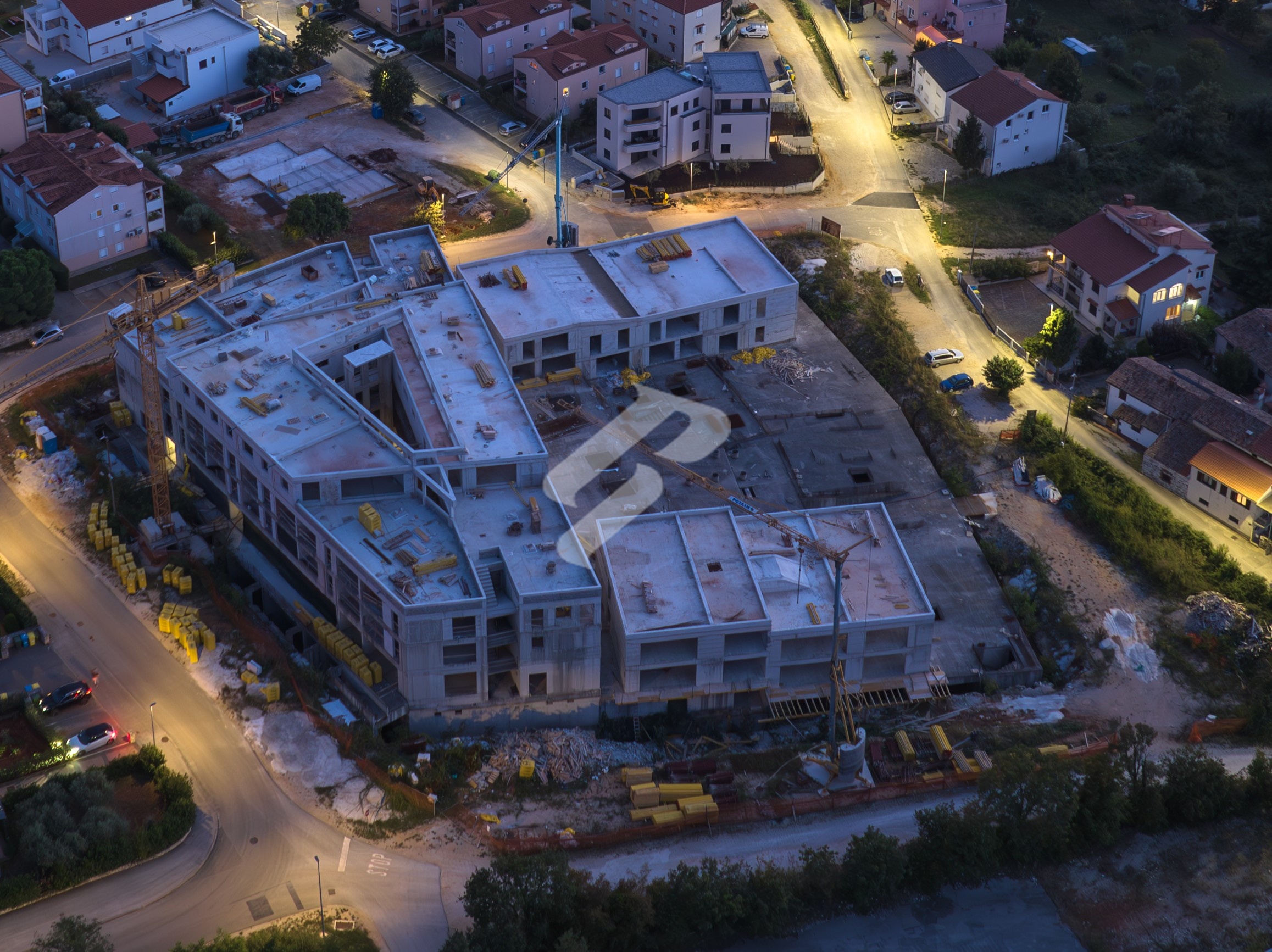 Poreč – Wohnung C106, Zweizimmerwohnung mit Wohnzimmer, 59,28 m², erster Stock