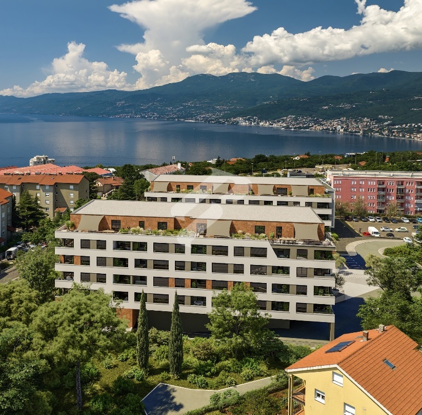 Srdoči – Gebäude B – Einzimmerwohnung B12 Mit Wohnzimmer, 54,02 m², Erste Etage