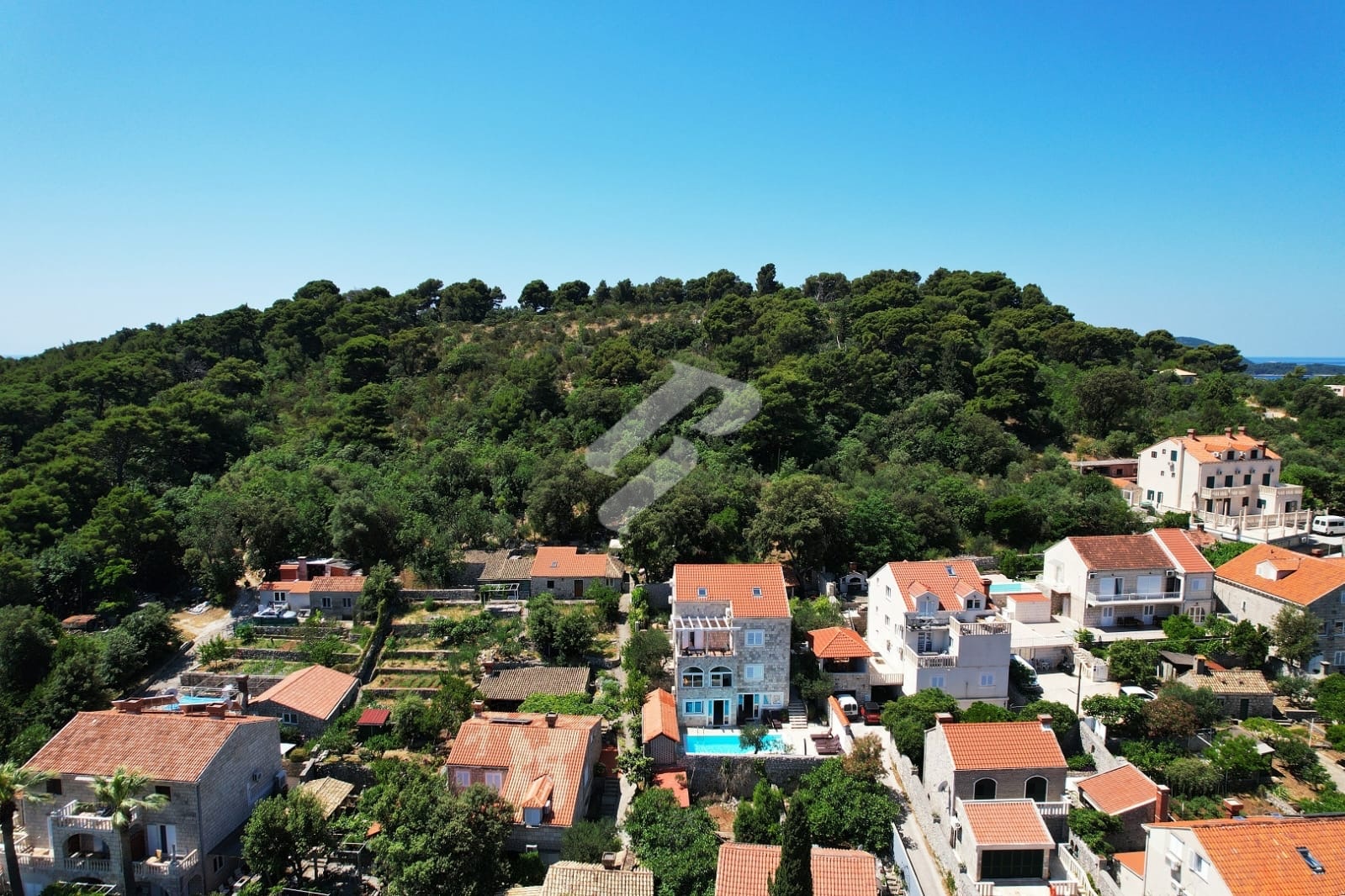 Zaton Veliki - Elegantna mediteranska vila s bazenom i očaravajućim pogledom na more