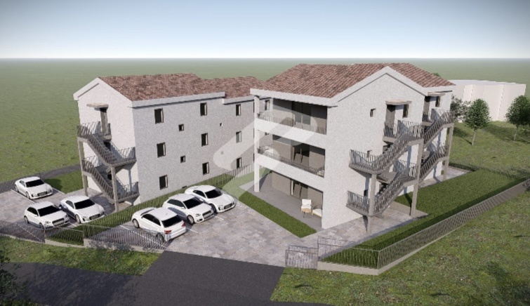 Čižići – Appartamento di nuova costruzione con vista mare