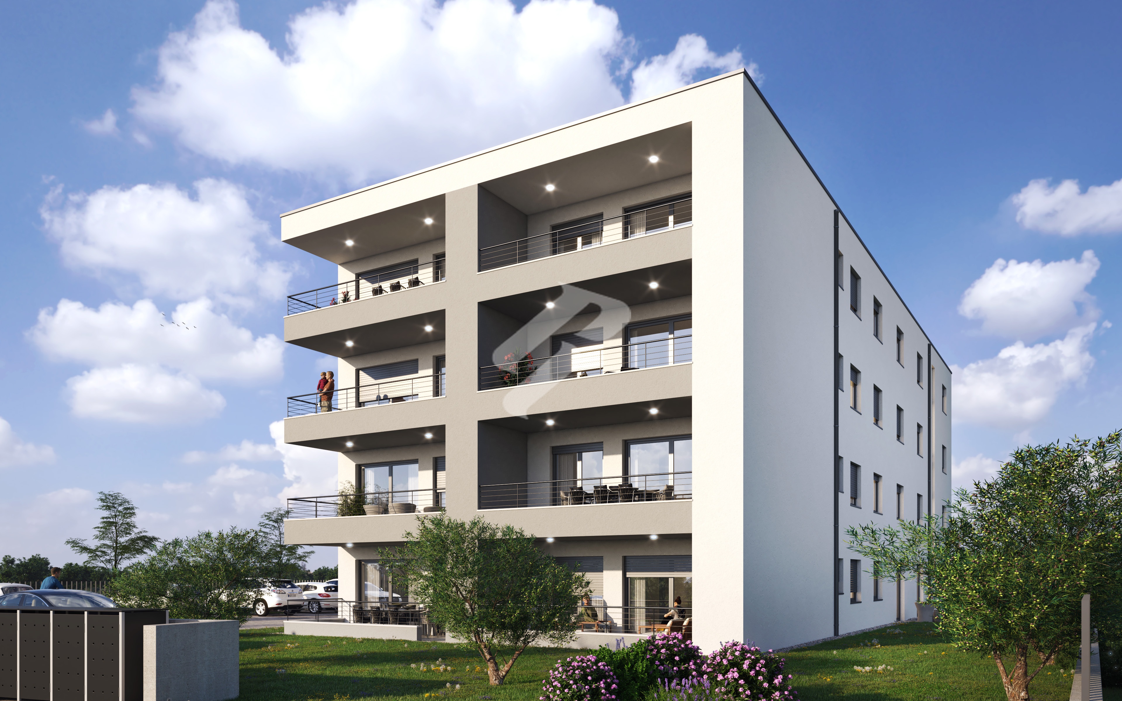 Dražice - Dvosobni stan s dnevnim boravkom u Dražicama  - 77, 55m2