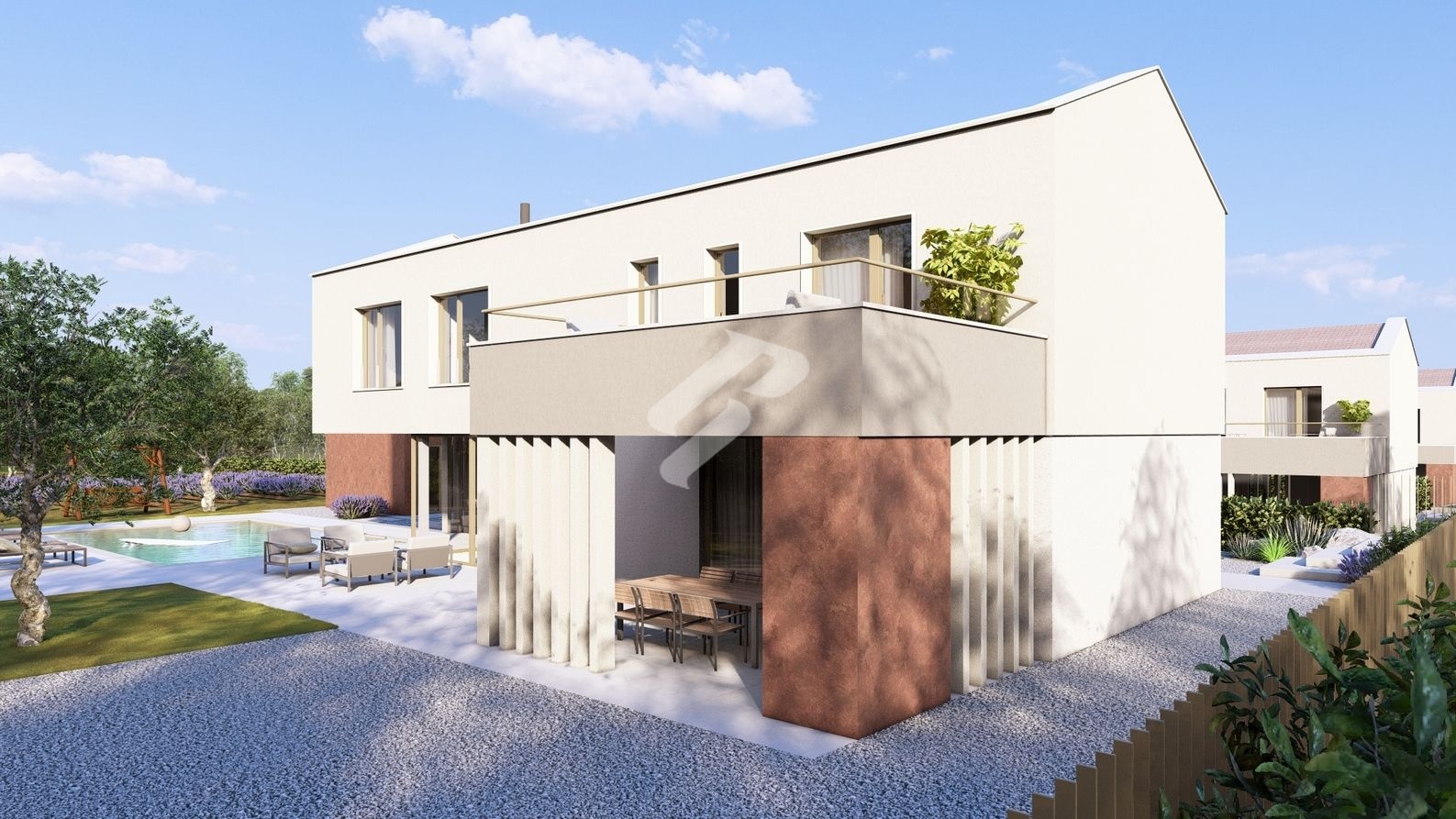 Istrische Oase der Ruhe – Luxusvilla B mit privatem Pool und großem Garten